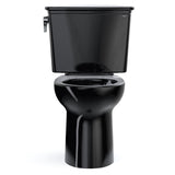 TOTO CST786CE#51 Drake Transitional Two-Piece 1.28 GPF Tornado Flush Toilet, Ebony Black