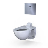 TOTO TET2LB31#SS EcoPower Touchless 1.28 GPF Concealed Toilet Flushometer Valve for Back Spud with Cover Plate