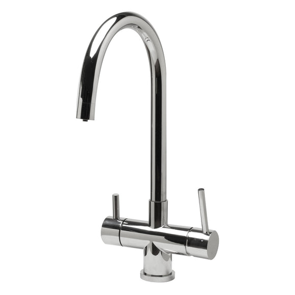 ALFI Brand AB2042-PSS Polished Stainless Steel Kitchen Faucet/Drinking Water