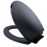 TOTO SoftClose Non Slamming, Slow Close Elongated Toilet Seat and Lid, Ebony, SKU: SS114#51