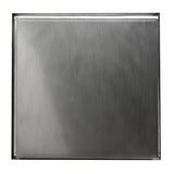 ALFI ABN1616-PSS 16 x 16 Polished Stainless Steel Square Single Shelf Bath Shower Niche