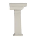 TOTO LPT532N#12 Promenade 24" x 19-1/4" Pedestal Bathroom Sink for Single Hole Faucets, Sedona Beige