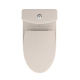 TOTO MS446124CEMFGN#12 Aquia IV Two-Piece Dual Flush Toilet, WASHLET+ Ready, Sedona Beige