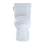 TOTO MS974224CEFG#01 Eco Guinevere Elongated Universal Height Skirted Toilet with SoftClose Seat, Cotton White