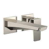 TOTO TLG07307U#PN GE 1.2 GPM Wall-Mount Single-Handle Bathroom Faucet in Polished Nickel