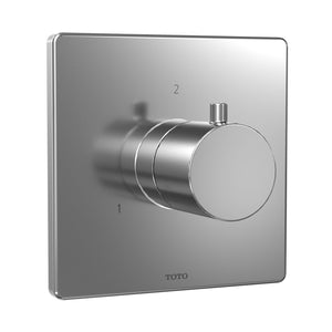 TOTO TBV02104U#CP Square Three-Way Diverter Shower Trim