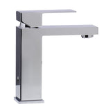 ALFI Brand AB1229-PC Polished Chrome Square Single Lever Bathroom Faucet