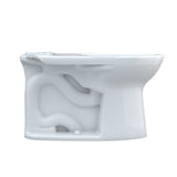 TOTO C776CEFGT40#01 Drake Universal Height Tornado Flush Toilet Bowl with CEFIONTECT, Washlet+ Ready