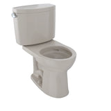 TOTO CST453CEFG#03 Drake II Two-Piece Round 1.28 GPF Toilet with CEFIONTECT, Bone Finish