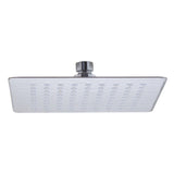 ALFI RAIN8S-BSS Brushed Stainless Steel 8" Square Ultra Thin Rain Shower Head