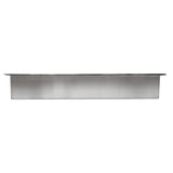 ALFI ABN2412-PSS 24 x 12 Polished Stainless Steel Horizontal Single Shelf Bath Shower Niche