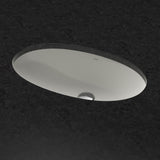 TOTO LT1506G#01 24" Oval Undermount Bathroom Sink in Cotton White