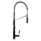 ALFI Brand ABKF3787-PC Polished Chrome Double Spout Commercial Spring Kitchen Faucet