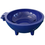 ALFI Dark Blue FireHotTub The Round Fire Burning Portable Outdoor Hot Bath Tub