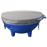 ALFI Dark Blue FireHotTub The Round Fire Burning Portable Outdoor Hot Bath Tub