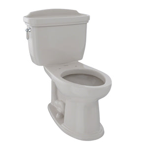 TOTO Eco Dartmouth Two-Piece Elongated 1.28 GPF Universal Height Toilet, Sedona Beige - CST754EF#12