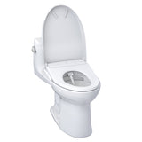 TOTO MW6344726CEFG#01 WASHLET+ Supreme II One-Piece Toilet and WASHLET+ S7 Bidet Seat