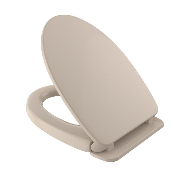 TOTO SoftClose Non Slamming, Slow Close Elongated Toilet Seat and Lid, Bone, SKU: SS124#03