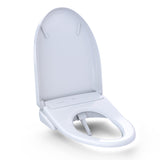 TOTO SW4726AT40#01 S7 WASHLET+ Bidet Toilet Seat with EWATER+ Bowl and Wand Cleaning and Lid