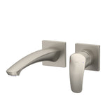 TOTO TLG09308U#BN GM 1.2 GPM Wall-Mount Single-Handle Long Bathroom Faucet in Brushed Nickel