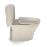 TOTO MS446124CEMGN#03 Aquia IV WASHLET+ Two-Piece Dual Flush Toilet in Bone Finish