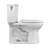 TOTO MS454124CUFG#11 Drake II 1G Two-Piece Toilet with SS124 SoftClose Seat, Washlet+ Ready, Colonia White