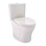 TOTO MS446124CEMGN#11 Aquia IV WASHLET+ Two-Piece Elongated Dual Flush Toilet in Colonial White