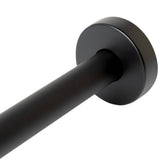 ALFI Brand ABSA16R-BM Black Matte 16" Round Wall Shower Arm