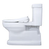 TOTO MW9744724CEFGA#01 WASHLET+ Eco Guinevere Toilet and S7 Bidet Seat with Auto Flush, Cotton White