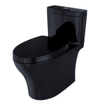 TOTO MS646124CEMFN#51 Aquia IV One-Piece Dual Flush WASHLET+ Ready Toilet, Ebony