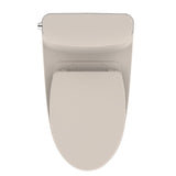 TOTO MS642124CUFG#12 Nexus 1G One-Piece Elongated Universal Height Toilet with SoftClose Seat, Sedona Beige