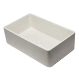 ALFI AB3320SB-B 33 inch Biscuit Reversible Single Fireclay Farmhouse Sink