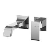 TOTO TLG08307U#CP GC 1.2 GPM Wall-Mount Single-Handle Bathroom Faucet in Polished Chrome