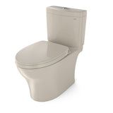 TOTO MS446124CEMFGN#03 Aquia IV Two-Piece Dual Flush Toilet, WASHLET+ Ready, Bone Finish