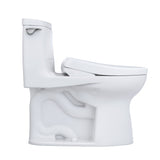 TOTO MW6044726CUFG#01 WASHLET+ UltraMax II 1G One-Piece Toilet and WASHLET+ S7 Bidet Seat, Cotton White