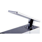 ALFI Brand AB1598-PC Polished Chrome Single Hole Waterfall Bathroom Faucet