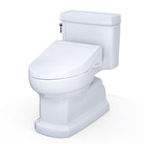 TOTO MW9743084CEFG#01 WASHLET+ Eco Guinevere 1.28 GPF Toilet with C5 Bidet Seat, Cotton White