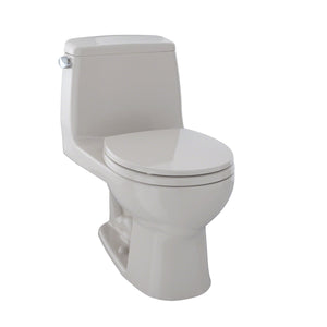 TOTO Eco UltraMax One-Piece Round Bowl 1.28 GPF Toilet, Sedona Beige, SKU: MS853113E#12