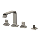 TOTO TBG08202U#PN GC Two-Handle Deck-Mount Roman Tub Filler Trim with Handshower, Polished Nickel