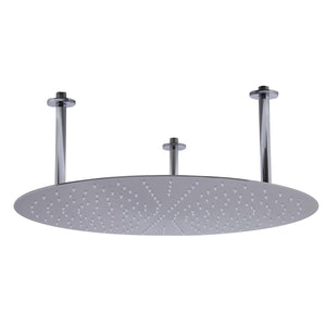 ALFI RAIN24R-BSS 24" Round Brushed Stainless Steel Ultra Thin Rain Shower Head