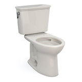 TOTO CST786CEFG#12 Drake Transitional Two-Piece Tornado Flush Toilet with CEFIONTECT, Sedona Beige