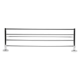 ALFI AB9538-PC Polished Chrome 26 inch Towel Bar & Shelf Bathroom Accessory