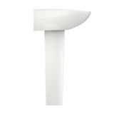 TOTO LPT242.8G#11 Prominence Oval Pedestal Bathroom Sink for 8" Center Faucets, Colonial White