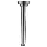 ALFI Brand AB10RC-BN Brushed Nickel 10" Round Ceiling Mounted Shower Arm