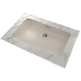 TOTO LT191G#12 Rectangular Undermount Bathroom Sink with CEFIONTECT, Sedona Beige