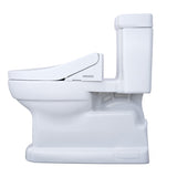 TOTO MW9743084CEFG#01 WASHLET+ Eco Guinevere 1.28 GPF Toilet with C5 Bidet Seat, Cotton White