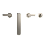 TOTO TBG03202U#PN GS Four-hole Deck-Mount Roman Tub Filler Trim with Handshower, Polished Nickel