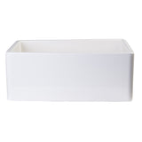 ALFI AB505-B Biscuit 26" Contemporary Smooth Apron Fireclay Farmhouse Sink