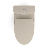 TOTO MS446124CEMGN#03 Aquia IV WASHLET+ Two-Piece Dual Flush Toilet in Bone Finish