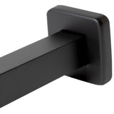 ALFI Brand ABSA6S-BM Black Matte 6" Square Ceiling Shower Arm